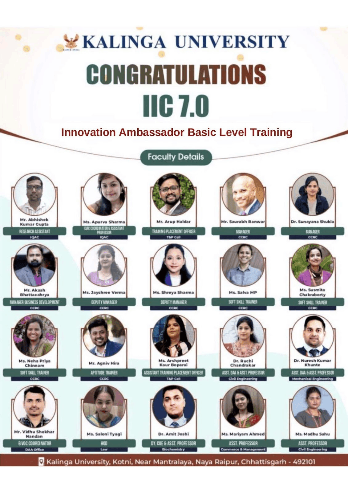 IIC Training Achievement 3