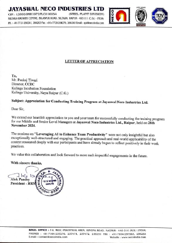 Jayaswal Neco Industries Ltd