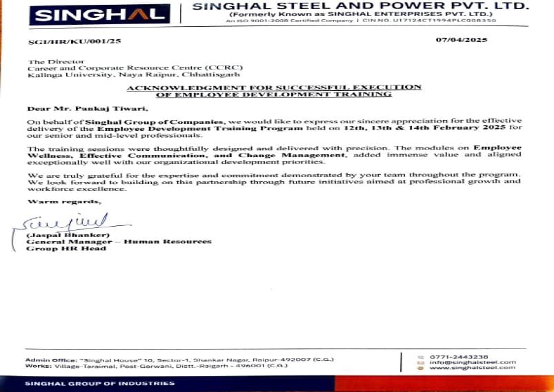 Singhal Steel and Power Pvt. Ltd.