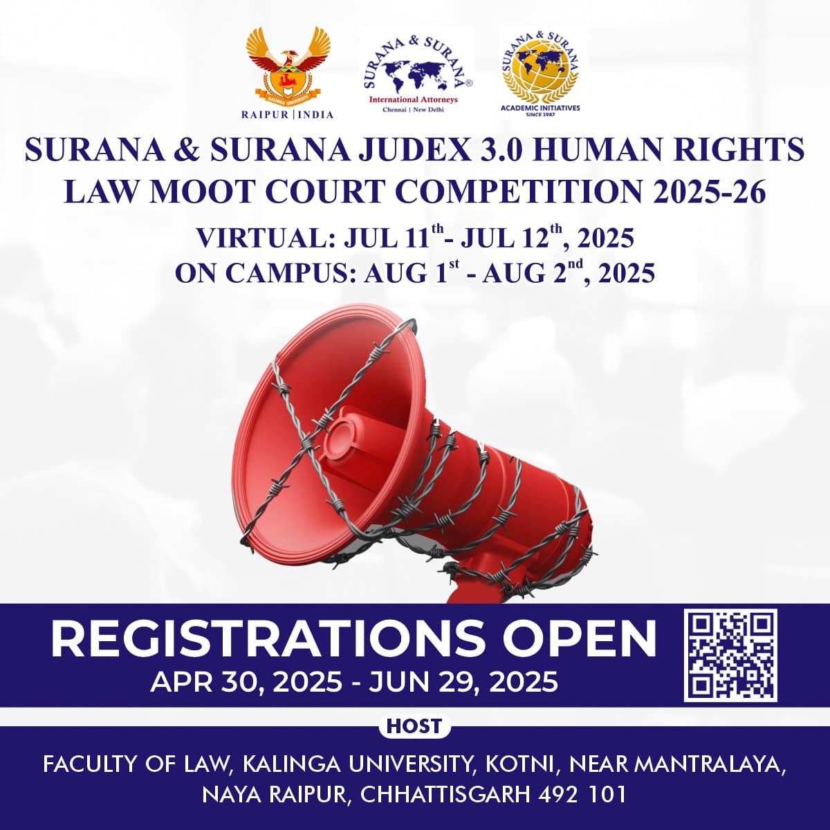 Judex 3.0 Moot Court Competition 2025-26