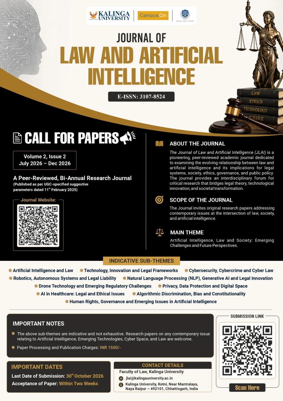 Call for Papers - Volume 2, Issue 2